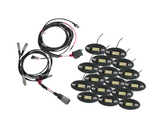 HD 3100 Lumen Waterproof PURE WHITE Rock Light Kit