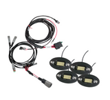 HD 3100 Lumen Waterproof PURE WHITE Rock Light Kit