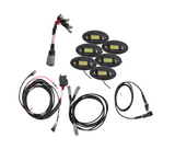 HD 3100 Lumen Waterproof PURE WHITE Rock Light Kit