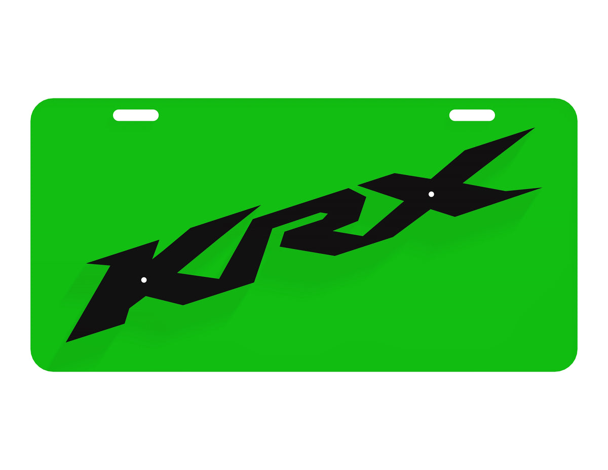 Vanity Plate KRX (full size) Razor Edge Design