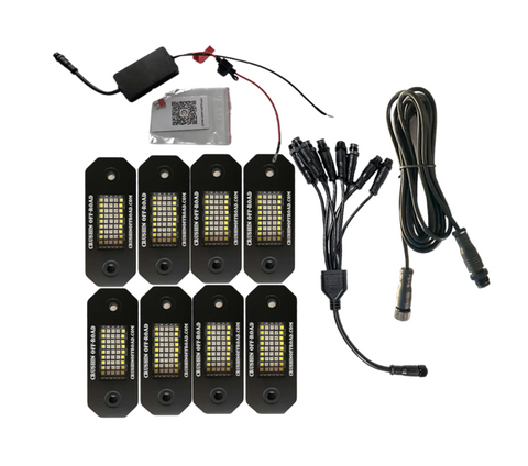 1790 Lumen RGBW Rock Light Kits