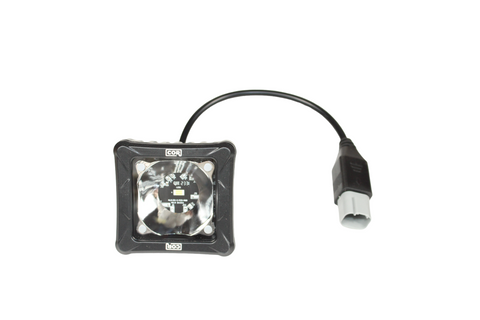 3 x 3" RGB LED Work Light, Spot, Single Light