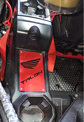 Talon 4 Rear warning panel cover